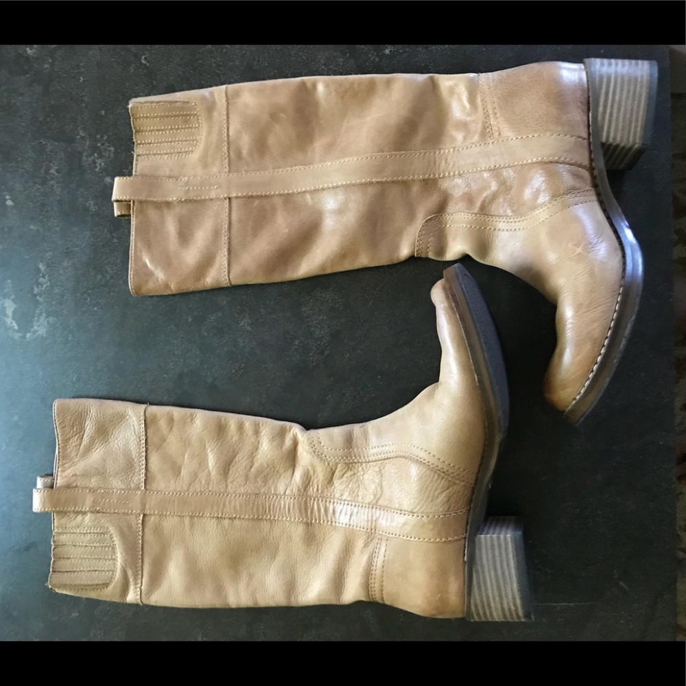 Leather Lucky Brand Boots